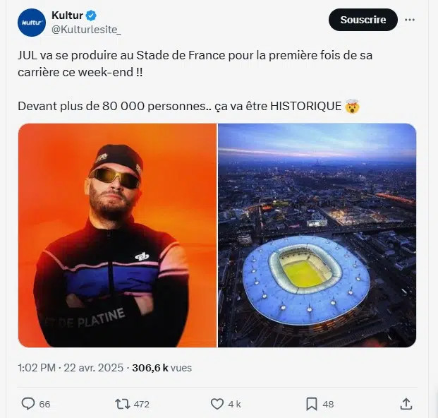 Jul au Stade de France : le rappeur marseillais prépare un événement historique