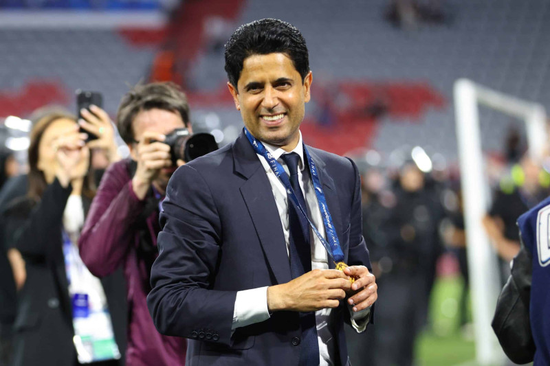 Duel au sommet : Nasser Al-Khelaïfi, président du PSG, triomphe face à l’Inter Milan et marque l’histoire