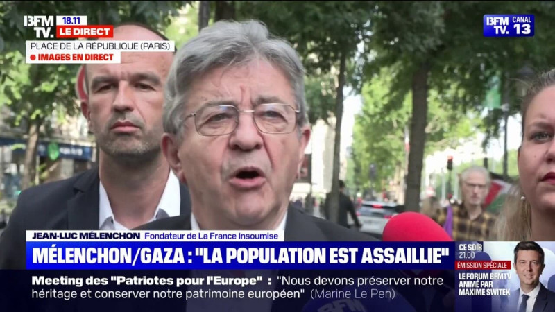 Flottille pour Gaza : Manon Aubry et Mélenchon dénoncent l’arrestation de Rima Hassan à bord du bateau Madleen