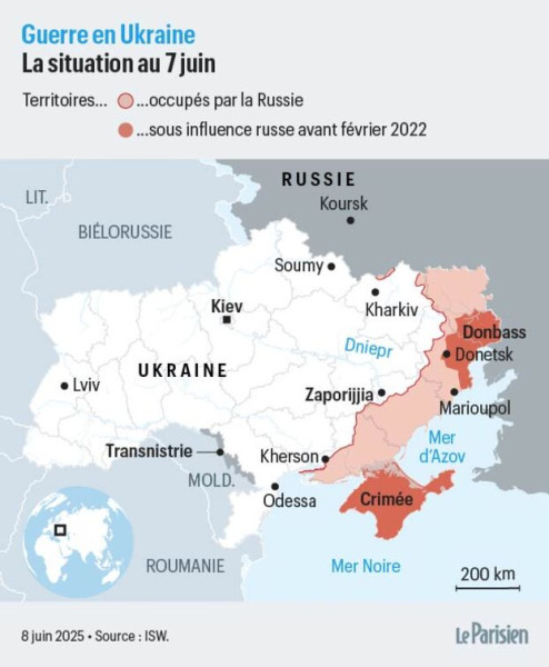 Guerre en Ukraine : Offensive russe inédite sur la région de Dnipropetrovsk, Kiev sous pression