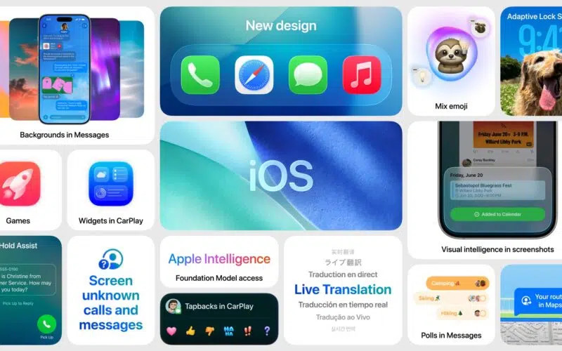 iOS 26 et Liquid Glass : Apple frappe fort, la bêta disponible dès maintenant