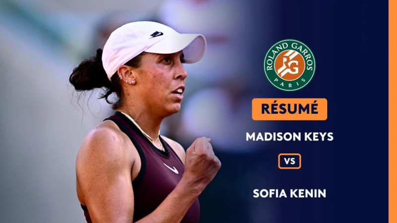 Keys renverse Kenin dans un duel électrique à Roland-Garros