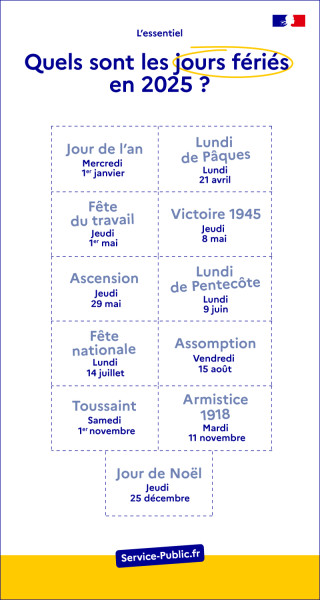 Lundi 9 juin 2025 : le point sur le jour férié de la Pentecôte