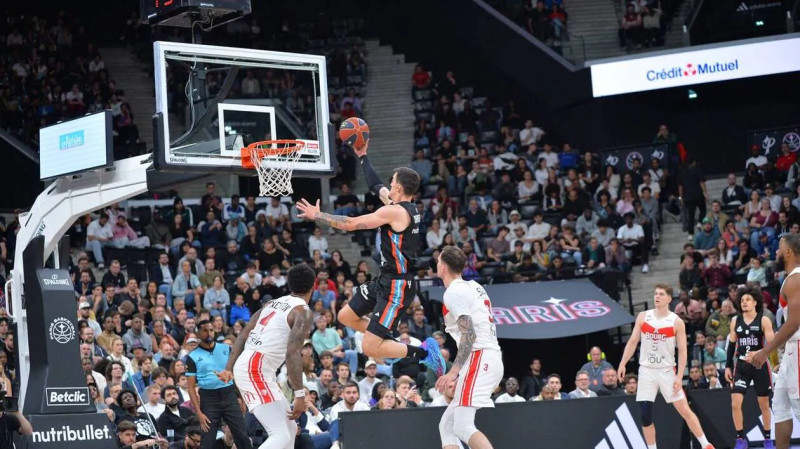 Paris Basketball surclasse la JL Bourg et se rapproche de la finale de Betclic Élite