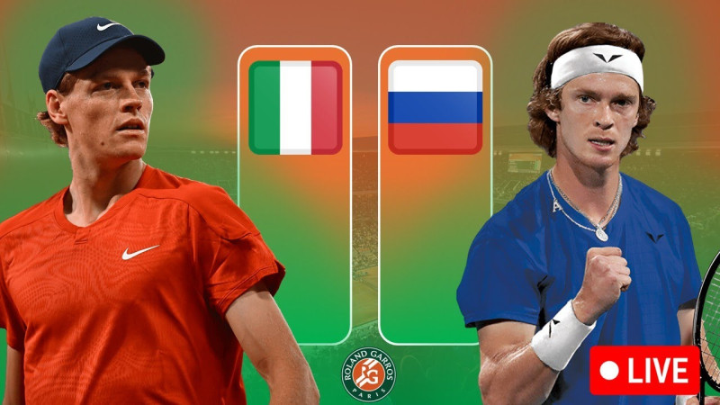Roland-Garros : Sinner surclasse Rublev et file en quarts, la night session sans suspense
