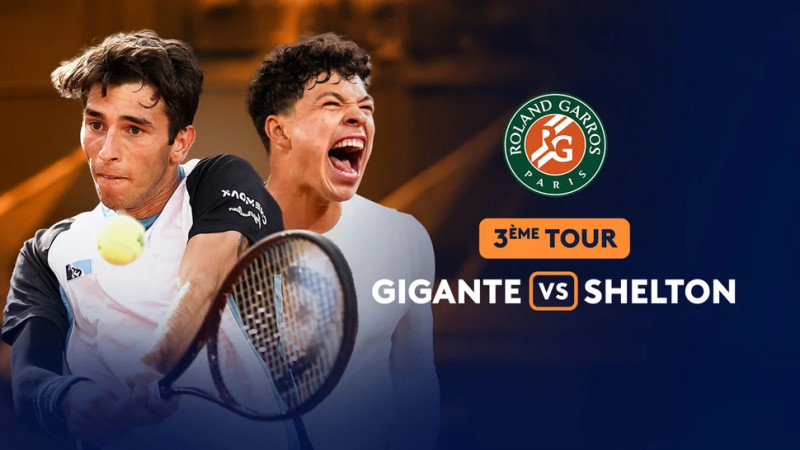 Shelton-Gigante : Ce geste improbable qui a électrisé Roland-Garros…