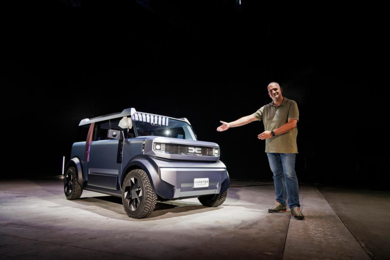Dacia Hipster Concept : un EV cube pour la ville accessible