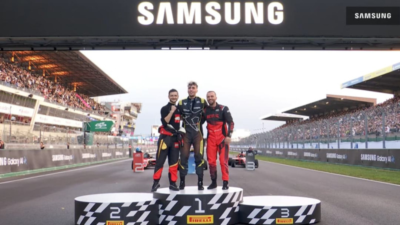 GP Explorer 3 : Karchez triomphe en sprint, Squeezie brille sur le podium au Mans