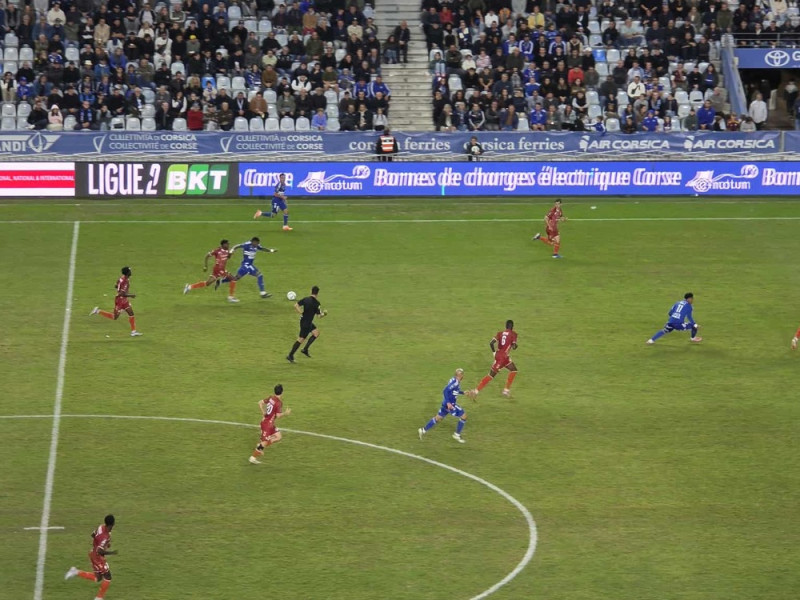 Ligue 2 : Bastia rate encore l'occasion face à Dunkerque