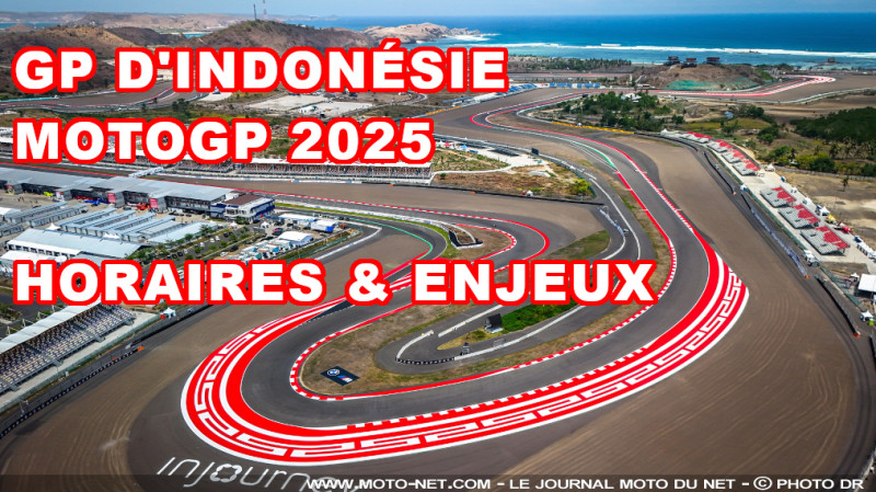 MotoGP Indonésie 2025 : horaires et enjeux d'un week-end crucial