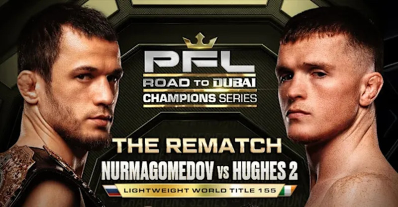 PFL Dubai : Nurmagomedov triomphe de Hughes dans un combat polémique