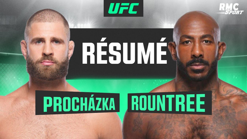 UFC 320 : Procházka renverse Rountree par un KO spectaculaire en troisième round