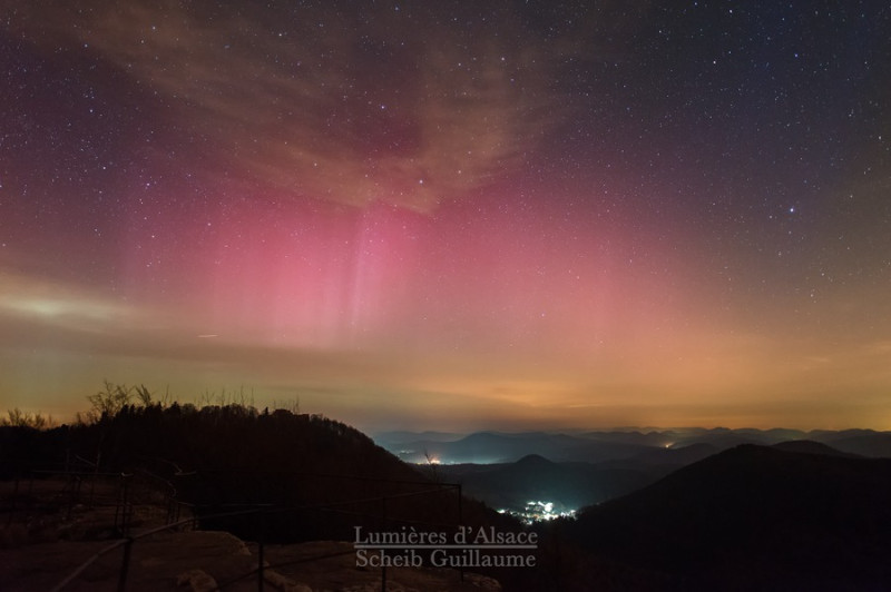 Aurores boréales : Un Spectacle Éphémère au Dessus de la France