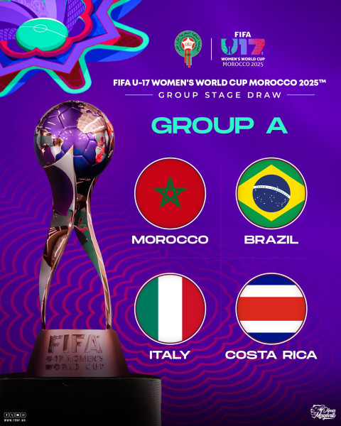 Le Maroc U17 éliminé par le Brésil en Coupe du Monde U17