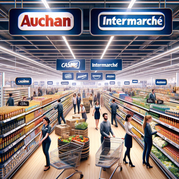 La Guerre des Gigantes: Auchan vs. Intermarché en 2025