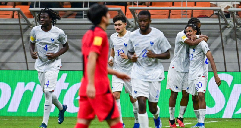 La France sort battue face au Brésil en 8èmes de finale de la Coupe du Monde U17