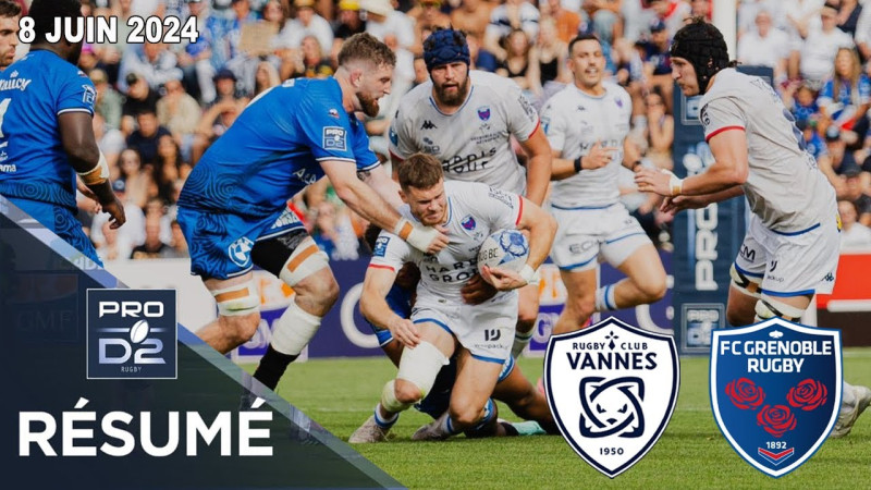 Vannes triomphe de Grenoble en Pro D2