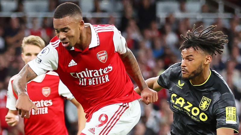 Dominant Arsenal 4-1 Aston Villa : Gabriel Jesus and Leandro Trossard shine in emphatic victory