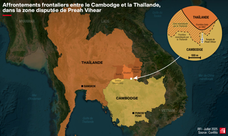 Tensions et Relations Diplomatiques entre la Thaïlande et le Cambodge