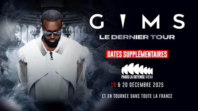 Concert de GIMS à Paris La Défense Arena