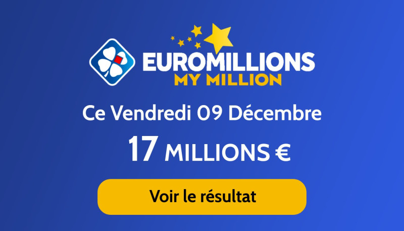 Résultats EuroMillions du 9 décembre 2025 : Un tirage historique avec un jackpot record