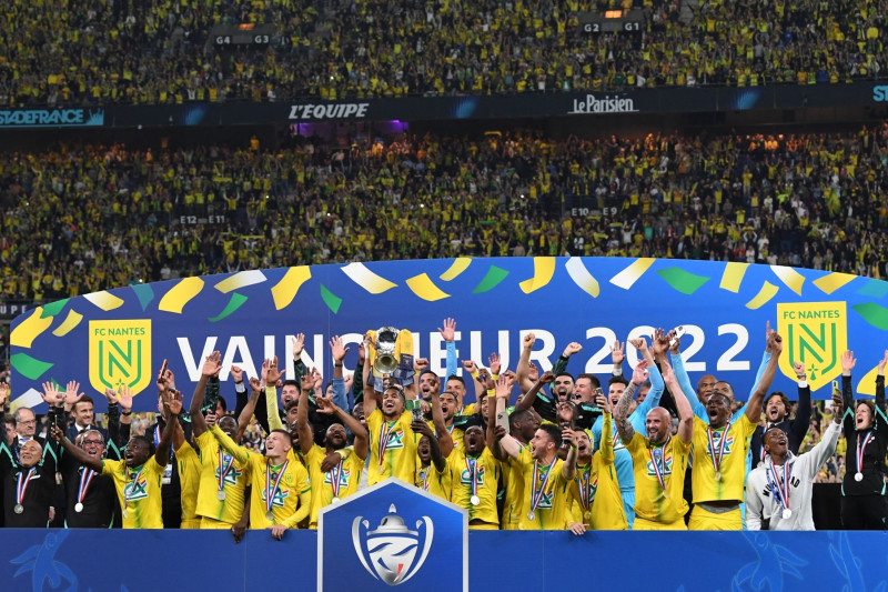 FC Nantes s'impose face à l'US Concarneau en Coupe de France