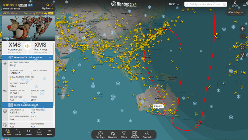 Suivez le Père Noël en Direct : Où est-il En Ce Moment ?