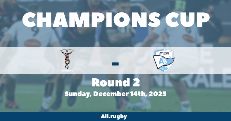 Les Harlequins dominent largement Bayonne en Champions Cup