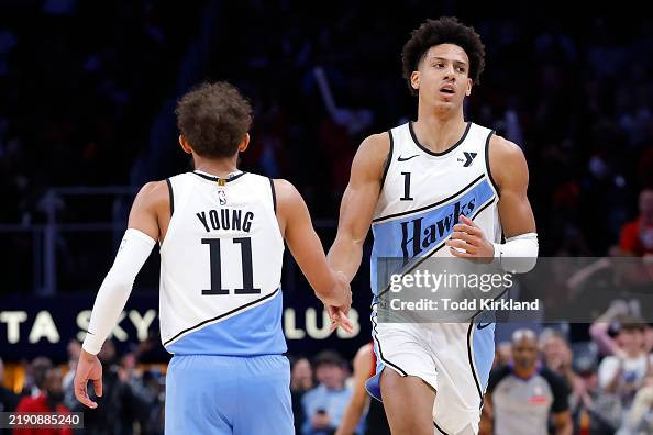 Les Hawks d'Atlanta triomphent des Bulls de Chicago avec une performance exceptionnelle de Jalen Johnson et Trae Young