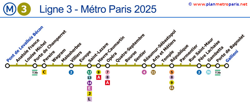 Paris sous le choc : Trois femmes agressées à l'arme blanche sur la ligne 3 du métro