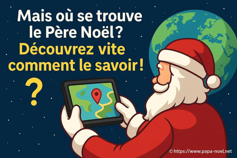 Où est le père Noël en ce moment?