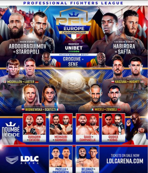 PFL Lyon 2025: Un Événement à Ne Pas Manquer