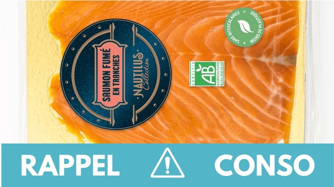 Alerte en décembre 2025: Rappels de saumon fumé en raison de la présence de Listeria