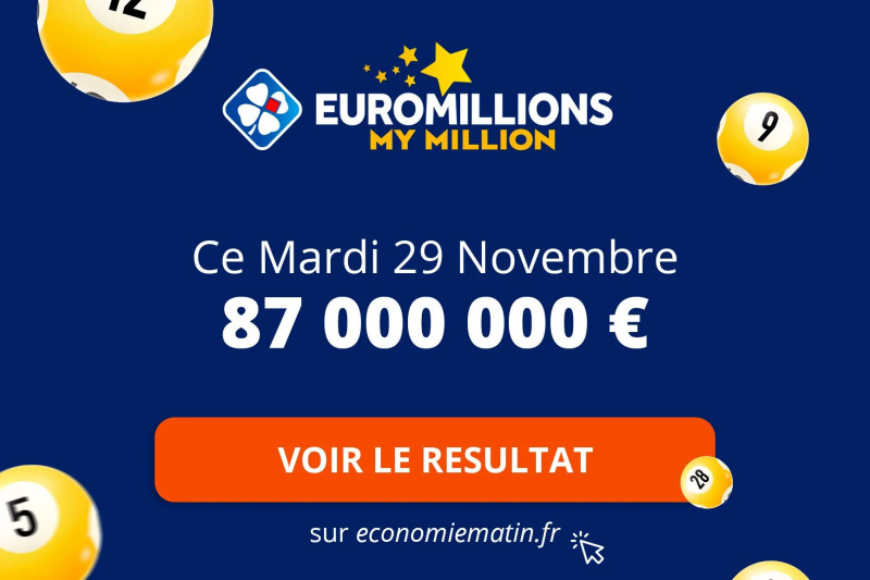 Résultats EuroMillions du 9 décembre 2025