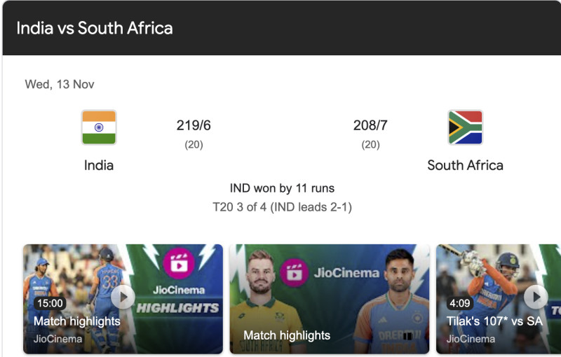 Cricket Showdown: South Africa vs. India in a Thrilling ODI Series