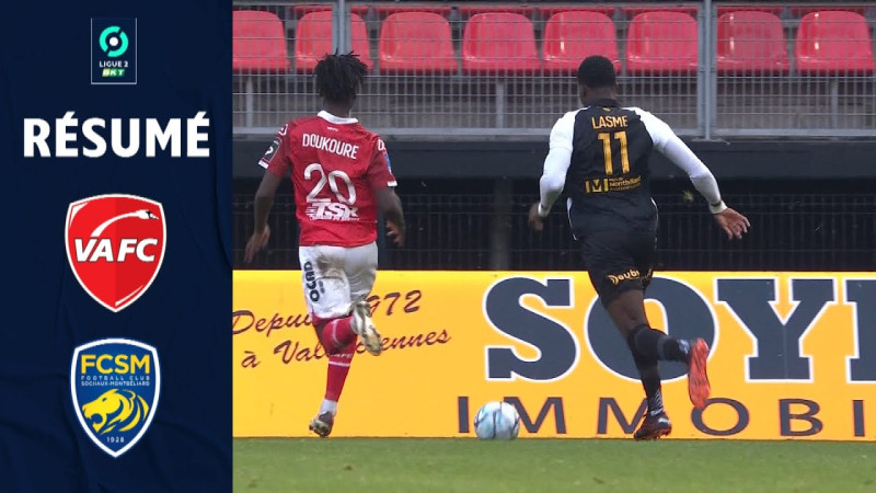 Le VAFC affronte le FC Sochaux en Ligue 2 : un duel stratégique