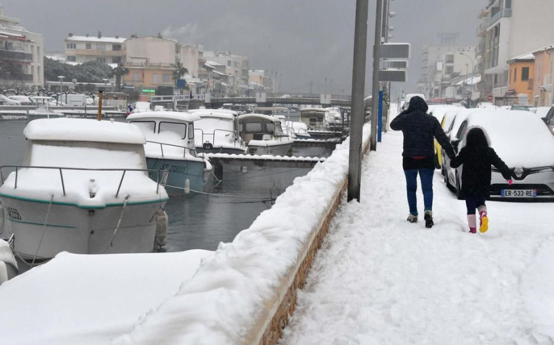 Vigilance forte neige/verglas : Palavas-les-Flots et Pèzenas en alerte