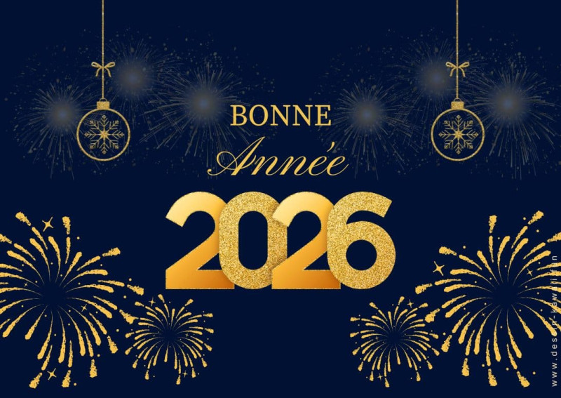 Les Meilleurs Vœux pour la Bonne Année 2026 : Découvrez les GIFs Tendances