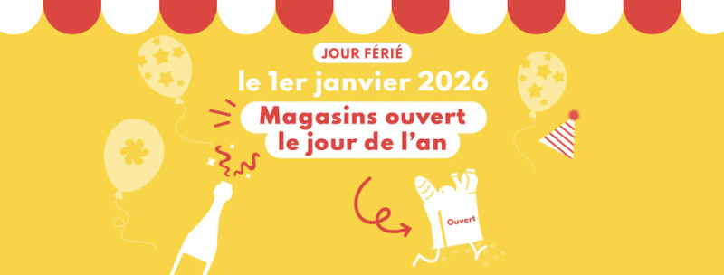 Les rares magasins ouverts le 1er janvier 2026 à Paris et en Île-de-France