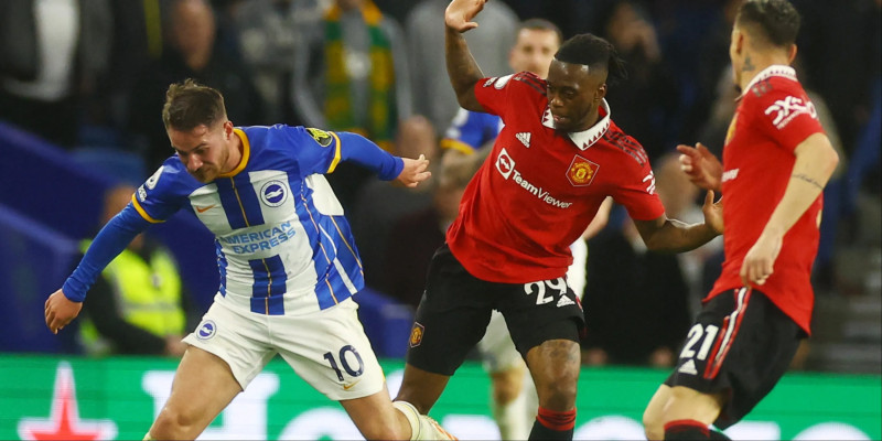 Manchester United et Brighton: Le Red Devils s'imposent malgré une résistance acharnée