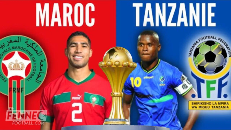 Maroc face à la Tanzanie : Un Affrontement Crucial pour la CAN 2025