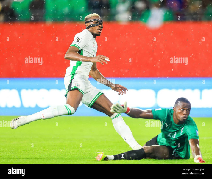 Nigeria vs Morocco : Victor Osimhen, Raphael Onyedika, Semi Ajayi