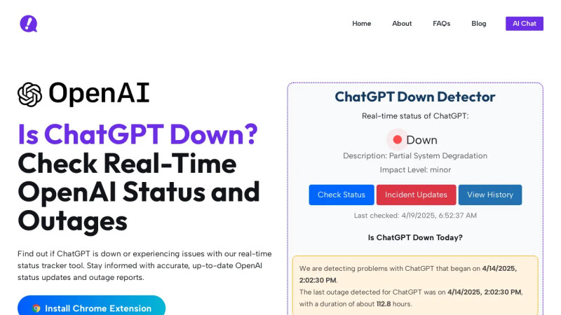 ChatGPT Down: The Latest on the Major Outage