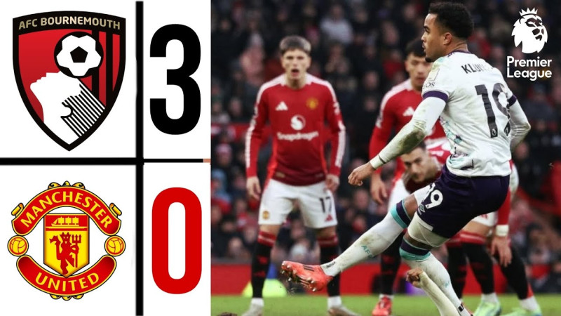 Bournemouth va-t-il surprendre Manchester United avec une victoire à domicile ?