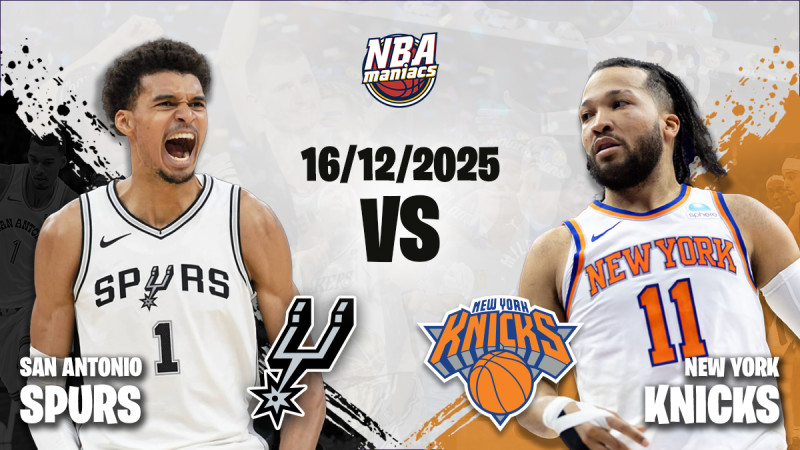 Les New York Knicks et les San Antonio Spurs se livrent une bataille intense