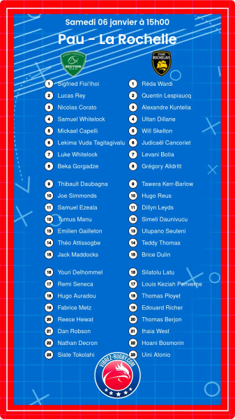La Rochelle Pau : les Maritimes dominent Pau de la tête et des épaules