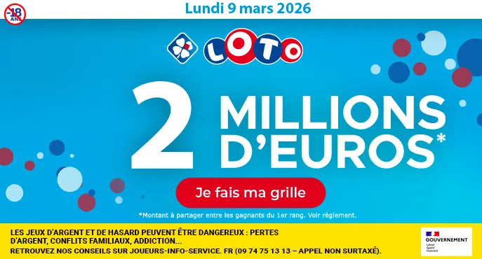 Le tirage du Loto du 9 mars 2026 : une soirée pleine de suspense et d'espoir