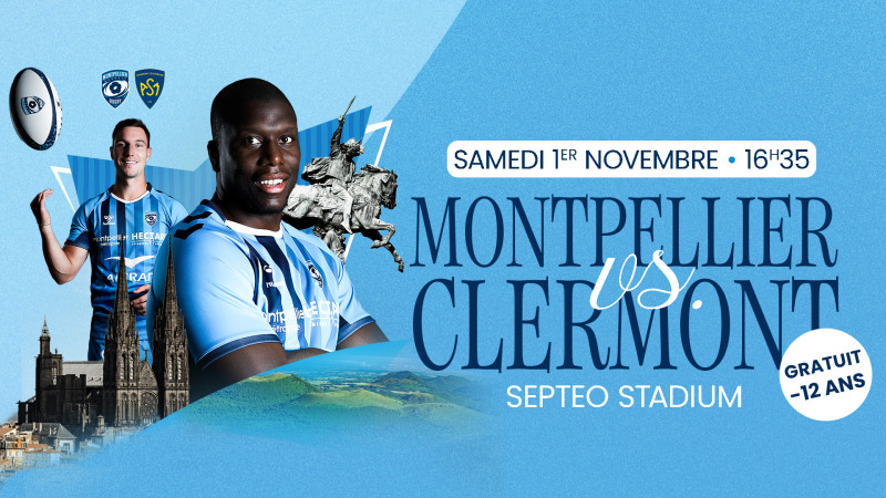 Clermont 17 - 20 Montpellier : ASM chute face au MHR