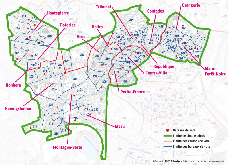 Strasbourg en campagne : les bureaux de vote ouvrent leurs portes à 8h