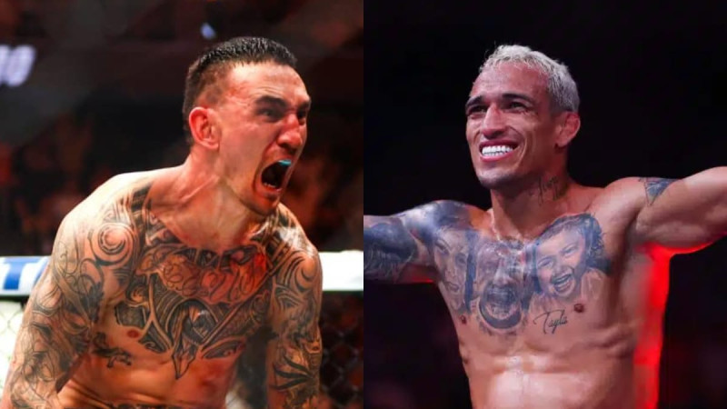 Charles Oliveira Dominates Max Holloway to Claim BMF Title at UFC 326